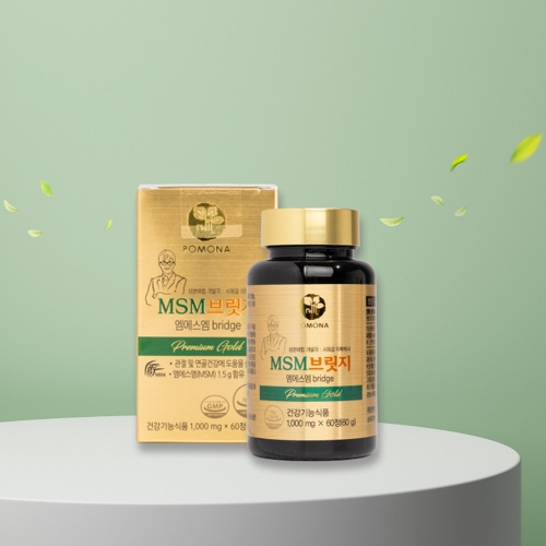 [서재걸] 관절 연골 건강 MSM 브릿지 통증완화 관절 500mg X 60정