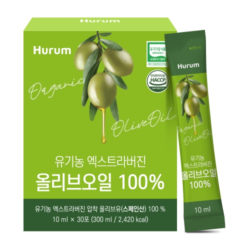 유기농 엑스트라 버진 스틱형 올리브오일 10ml x 30포
