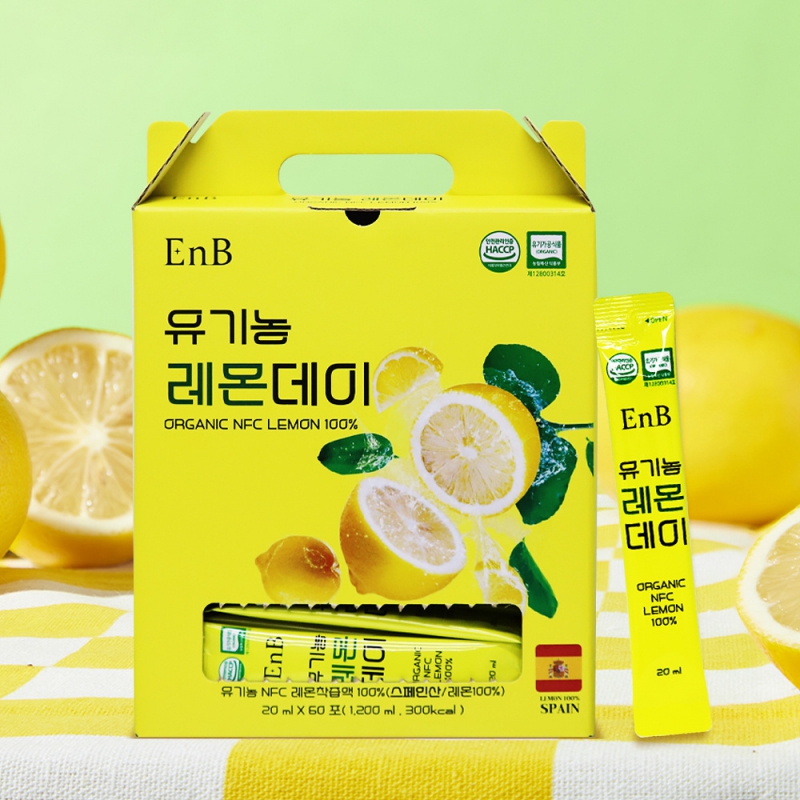 [EnB] 유기농 레몬데이 20ml * 60포 상품이미지