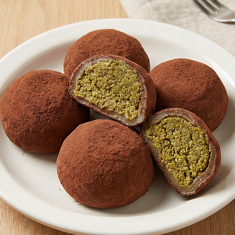 비건 두바이 피스타치오 두쫀쿠 초코볼 80g 상품이미지