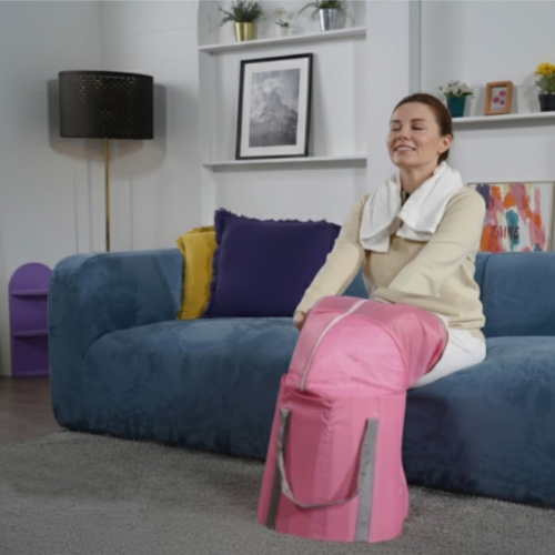 바리조아24  프리미엄 가정용 족욕기 족욕생활 3종 세트(족욕기+한방족욕팩+안마봉)