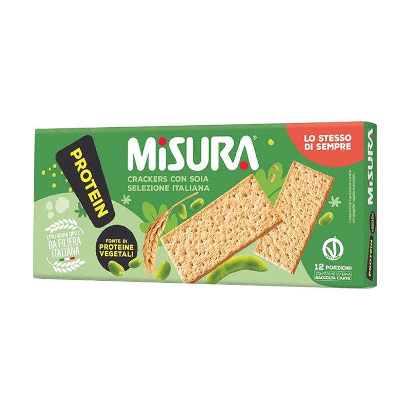 (1+1) 이탈리아 식물성 고단백 소이크래커 400g 상품이미지