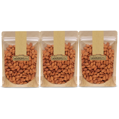 [마루너츠] (1+1+1) 무염 미국산 볶음 아몬드 300g(총3봉 / 900g)