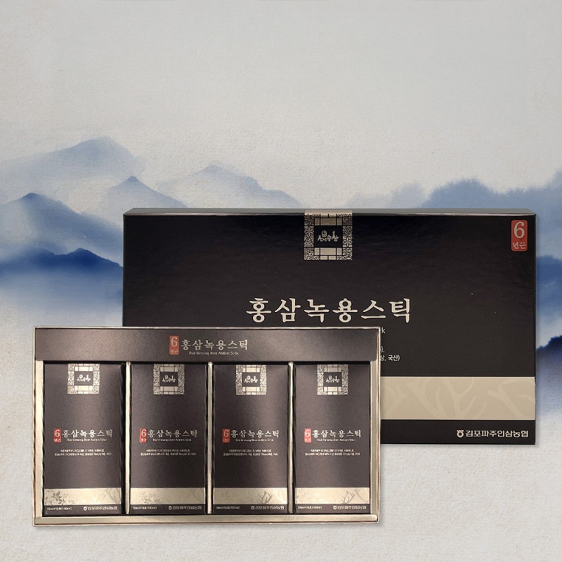 [공동구매] 인삼농협 6년근 홍삼 녹용 스틱 (10ml × 40포) 외 1종 상품이미지