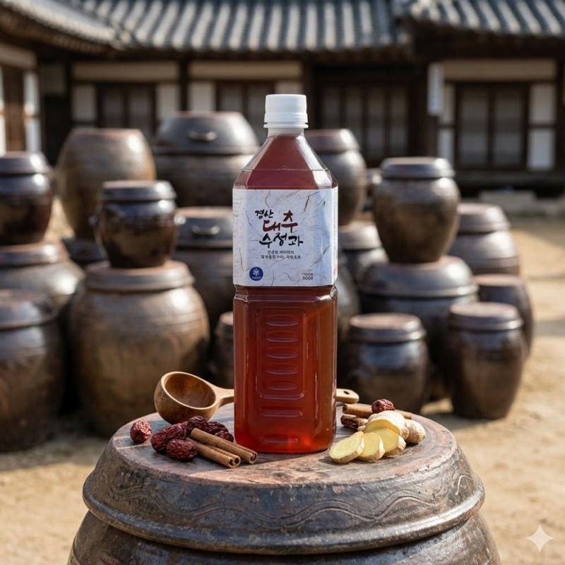 [공동구매] (1+1)경산 대추 수정과 1100ml 상품이미지