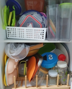 주방 수납장 정리