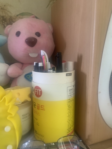 빈곽을 모아서 다시 필통으로 재활용