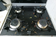 가스레인지 청소