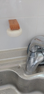 주방도 비누를 사용해요