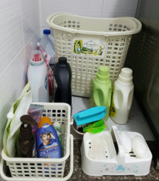 세탁실 정리선반