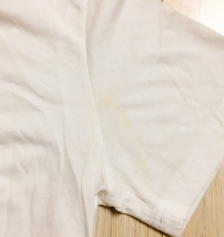 누런옷 새하얗게 세탁하기