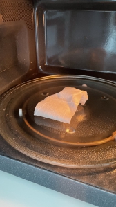 전자레인지청소 이걸로 했어요~!