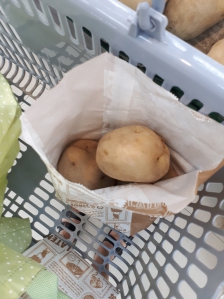 종이봉투이용해요