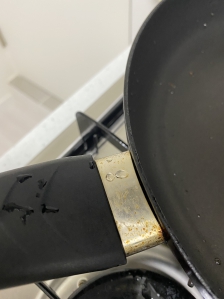 프라이팬 기름때