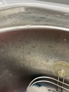 싱크대 물때 제거