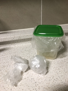 사용한 비닐 재사용