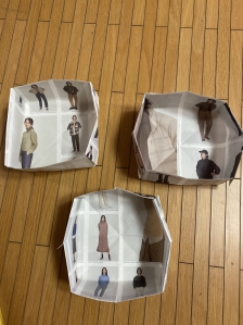 종이상자 접기(일회용 쓰레기통)