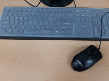 컴퓨터 작업 전 소독