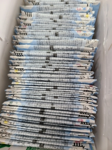 우연히 발견한 우유팩챌린지..