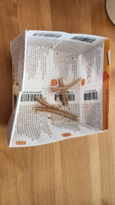 작은종이봉투와 광고지 활용하기