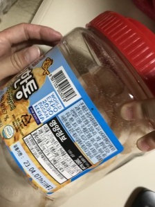 과자다먹은 통 재활용해요