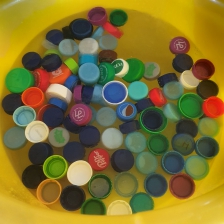 패트병뚜껑모아 보내기