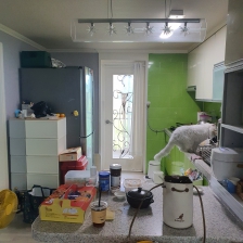 미루던 주방정리 드디어 끝냈어요.