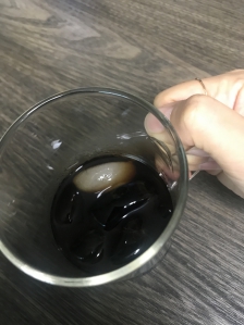 아이스커피~~ 다회용컵사용