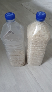 묵은 쌀 나눔했어요