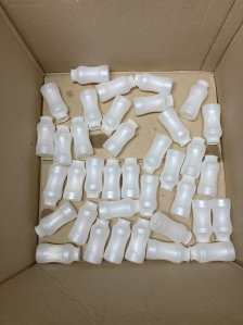 요구르트 용기는 따로 모으고 있어요.