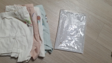 아이들 속옷 포장 비닐이 지퍼락이라