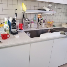 주방이 깨끗할 때 기분 좋은 주부