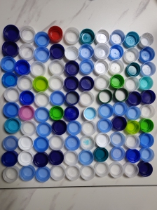 병뚜껑 모으기?