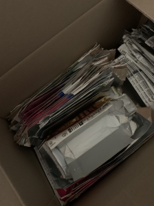 1인가정 균팩 드디어 100장 모았어요! 