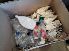 드디어 모은 종이팩이여 안녕~