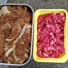 용기 챙겨서 정육점