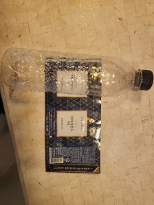 페트병 라벨 제거했어요