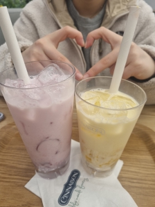 매장컵,종이 빨대사용