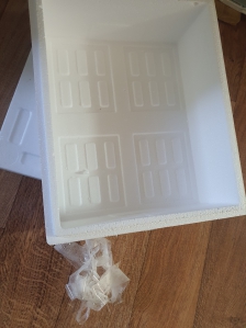 스티로폼 테이프제거