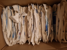 저도 우유팩 모아봤어요