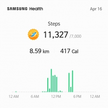 만보와 함께 플로깅