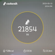 만보를 넘어 이만보 인증...!