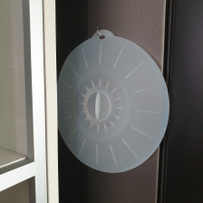 랩 사용대신 실리콘 뚜껑