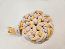 양말목으로 만든 텀블러가방자랑합니다