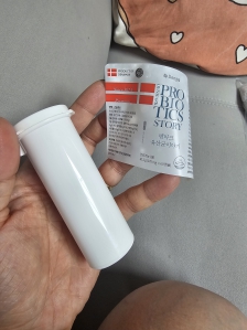 유산균 다먹었네요