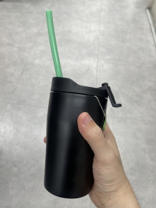 실리콘 빨대 케이스 사용했어요!!