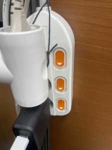 전기 스위치 내리기