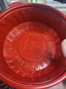 간만에 배달음식 용기는 깨끗이