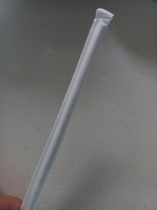 종이 빨대 사용