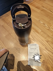 오늘도 텀블러사용